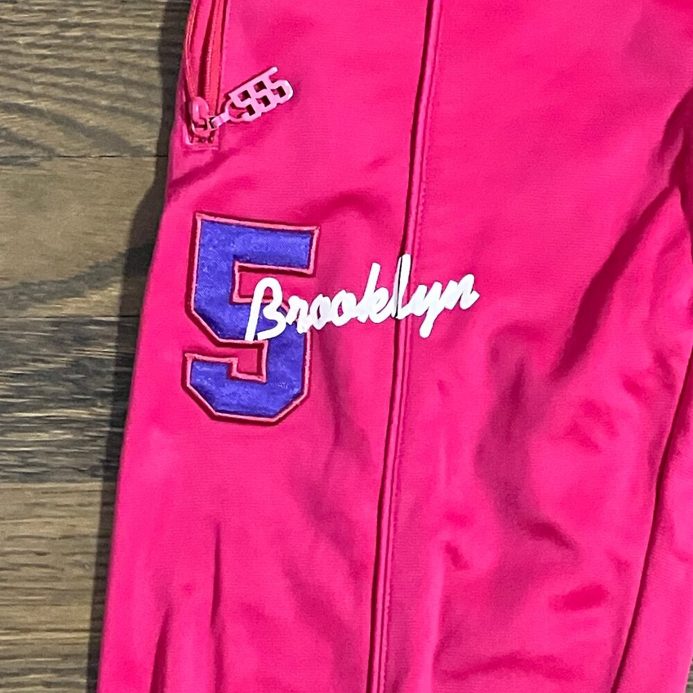 Triple Five Soul low rise magenta pink Soul Fantasy track pants XS RARE vintage - Picture 4 of 9